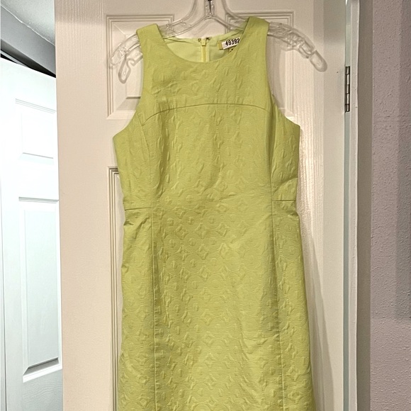 Banana Republic Milly Collection Lime Green Dress. Size 6. Gently worn. - Picture 13 of 16